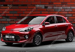 Подключение сигнализации на КИА РИО 3